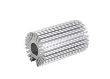 Durable Silvery Anodized Aluminum Heatsink Extrusion Profiles For Led Light