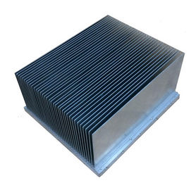 Clear Alodined Aluminum Heatsink Extrusion Profiles 6063-T5 For Industry