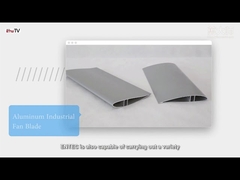 Blade kipas industri anodisasi Untuk menara pendingin / profil Ceiling Fan Blade