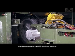 Alloy 6063 Anodisasi Aluminium Profil Industri Ekstrusi Untuk Tutup Listrik