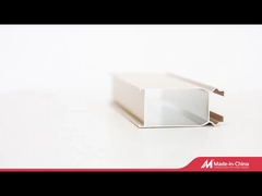 Bagian aluminium yang diekstrusi khusus, Powder Coating Aluminium Profiles