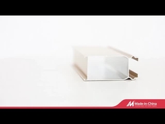 6063 Profil Ekstrusi Heatsink Standar Aluminium Anodisasi