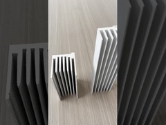 Anodized Water Cooler T4 T5 Ekstrusi Panas Sink Besar