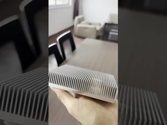 Profil Ekstrusi Sink Panas Anodisasi Alam Untuk Lampu / Mesin LED