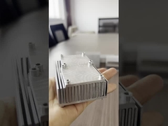 6005 Ekstrusi aluminium heat sink wastafel anodized anodized