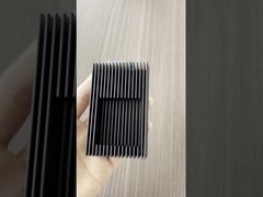 Bentuk yang disesuaikan Cnc Machining 6005 Aluminium Heatsink Extrusion Profile