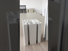 80 * 80 Industri Aluminium Profil Assembly Line Untuk Partisi Kantor / Mesin