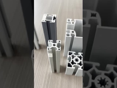 Biru 6063 - T5 Profil Aluminium Industri Mill Pembuatan Polishing Mesin