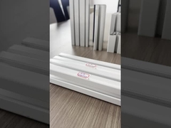 Ekstrusi Aluminium Kustom Anodized Aluminium 6063 Lini Perakitan