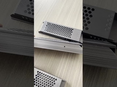 Custom 60 × 35mm Panel Surya Aluminium Frame Elektroforesis Aluminium Profil Ekstrusi