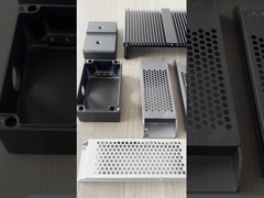 Profil Ekstrusi Heatsink Aluminium yang Diekstrusi Dengan Anodizing / CNC Machining
