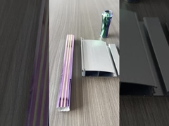 Profil Ekstrusi Aluminium Bilah Kipas yang Dicat Bubuk untuk Bilah Pendingin