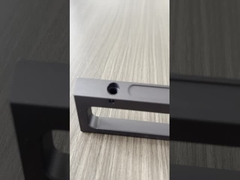 Profil Industri Aluminium Anodized Hitam / Bening Paduan 6063 Untuk Mesin