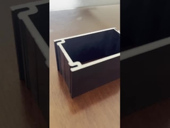 6063 / 6061 Aluminium Corner Profile Led Alu Profile Untuk Peralatan Otomasi