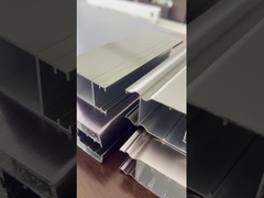 Anodisasi Profil Aluminium Ekstrusi 6061 6005 Pemotongan / Pengeboran / Pukulan