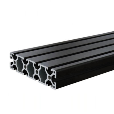 Silvery Anodized Anti Scratch T-Slot Aluminum Profile for High Load Capacity Conveyor Systems