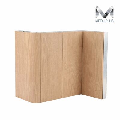 Wooden Fluorocarbon Coating Fireproof B1 Rating Light Weight Aluminum Core Composite Panel ACP