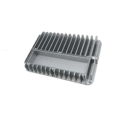Customized Dimensions LED Flood Light Housing with CT7 Tolerance Grade and Ra 12.5um Surface Roughness Aluminum Die Casting