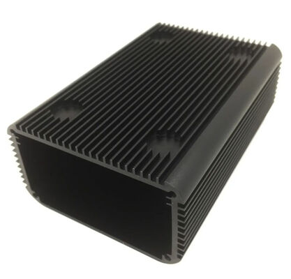 Aluminum 6063 6082 Extrusion Enclosure Shell Profile CNC Machinery