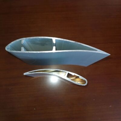 Top Quality Bright Black Anodized 6063 6061 T5 T6 Aluminum Fan Blade Profile for Hvls