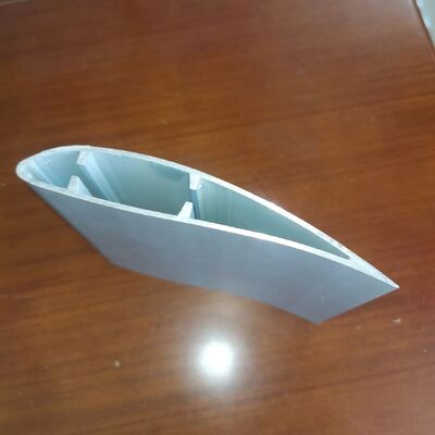 Black Anodized 6082 Customized CNC Machining Hvls Fan Blade Aluminum Fan Blade