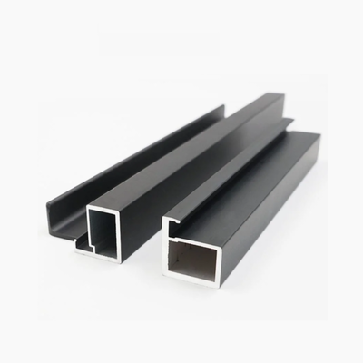 6063 6061 Aluminum Curtain Wall Profile Mill Finish