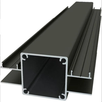 6063 T5 Aluminium Decking LED Frame Extrusion Channel Profile with Ral Color