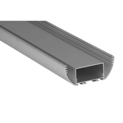 Skirting Line LED Lighting Fitting Aluminum Brushed Anodized Extrusion Profile