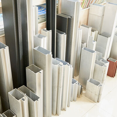 Customized 6063 T5 Aluminum Extrusion Profiles with Anodizing for Windows Doors and Curtain Wall Systems