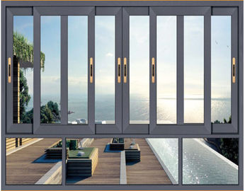 Aluminium Window Extrusions , Powder Painting Aluminum Window Frame Extrusions
