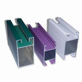 Elektroforesis Coated 6061 Aluminium Profile, Q / 320281 / PDWD-2008 Structural Aluminium Profiles