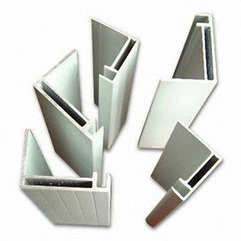 Custome 60 × 35mm Panel Surya Aluminium Bingkai Elektroforesis Aluminium Ekstrusi Profil