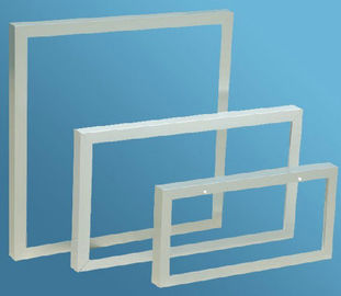 Aluminium Ekstrusi Frame Untuk Panel Surya, Profil Ekstrusi Anodized Dengan Kunci Sudut Bersama