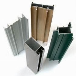 6063/6006 Aluminium Curtain Wall Profil Bending Dengan T66 T5