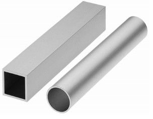 Custom Aluminium Extrusion Rectangular Tube untuk Mesin Kereta