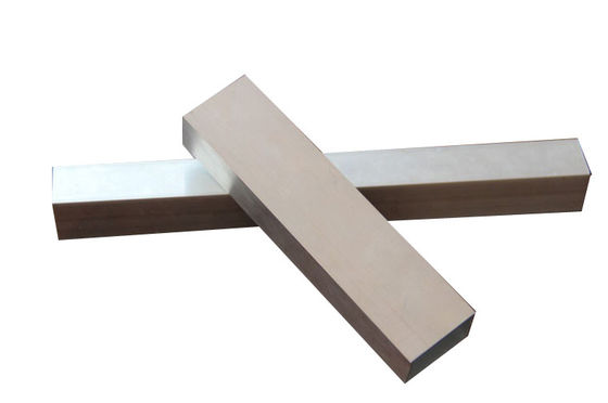 Berwarna Rectangular Anodized Aluminium Tubing, profil ekstrusi logam