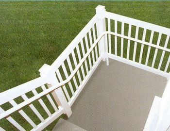 perak Exterior Aluminium Hand Railings dengan T4, T5, T6 Temper