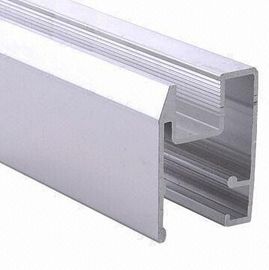 PVDF Painted Black Aluminium Window Extrusion Profiles, Kamar Mandi Aluminium Sliding Windows
