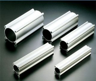 Elektroforesis Aluminium Extruded Cylinder Shell, 6061 Aluminium Dovetail Extrusion