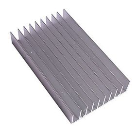 Chromaking Heat Sink Aluminium Extrusion Profiles Dengan Paduan 6063-T5