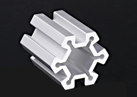 Profil Ekstrusi Heat Sink Aluminium Anodized 4-Axis CNC Machining