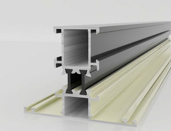 Anodized Aluminum Window Extrusion Profiles , Deep - Processing Aluminum Window Frame