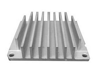 Mesin 6063-T5 Aluminium Heatsink Extrusions dengan perawatan permukaan alodine