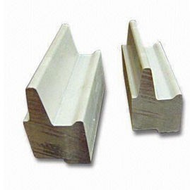 Paduan 6061 - T6 Emas, Perak Auto Car Aluminium Profiles, Profil Aluminium Industri