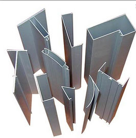 Saluran Ekstrusi Aluminium Dinding Tipis Dengan Saluran U / T / I Berbentuk