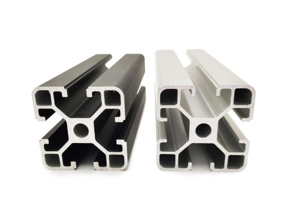 Anodized Industrial 6005 Aluminium Profile T6 Untuk Sistem Konveyor