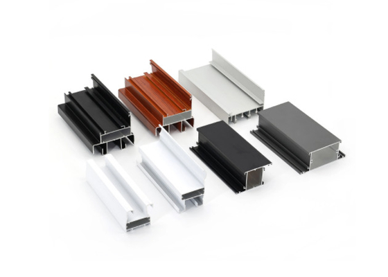 6063 Profil Ekstrusi Aluminium / Profil Jendela Aluminium