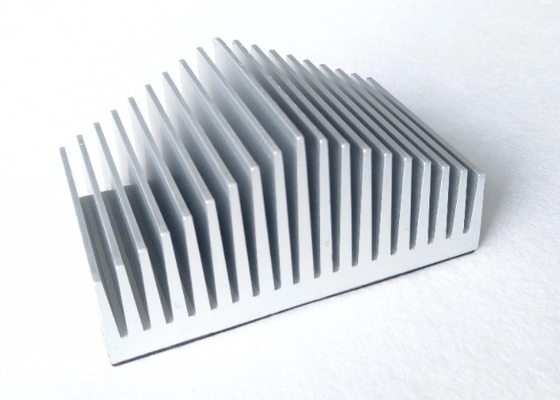 Profil Ekstrusi Heatsink Aluminium ISO9001 Anodizing Untuk Elektronik
