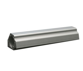 6082, 2A12, 2024, 7075, 7055, 7150 Perfil Aluminium Anodisasi Perak yang Diekstrusi / Pemotongan / Pengeboran / Mesin CNC