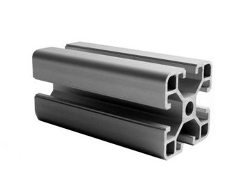Bubuk profesional Painted T Slot Aluminium Extrusions Aluminium Frame Profil